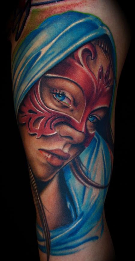 Brent Olson - Girl Portrait Tattoo